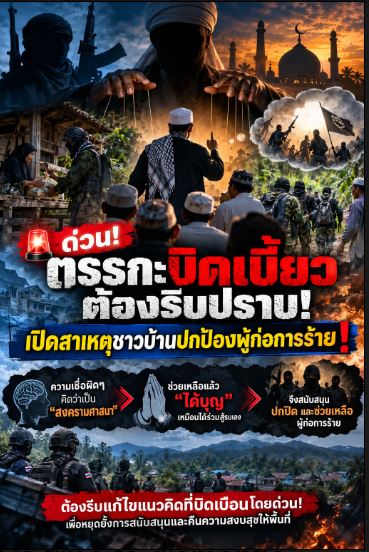 Thailand Selatan: Agama Bukan Alat Kekerasan, Saatnya Membangun Perdamaian Abadi